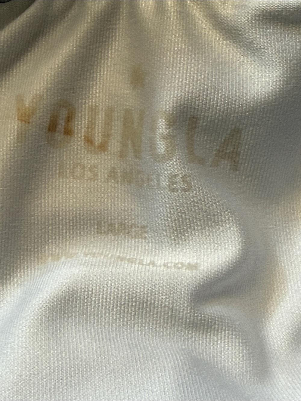 YoungLA Light Gray Men's Athletic Double-Layer Running Shorts - Picture 3 of 6